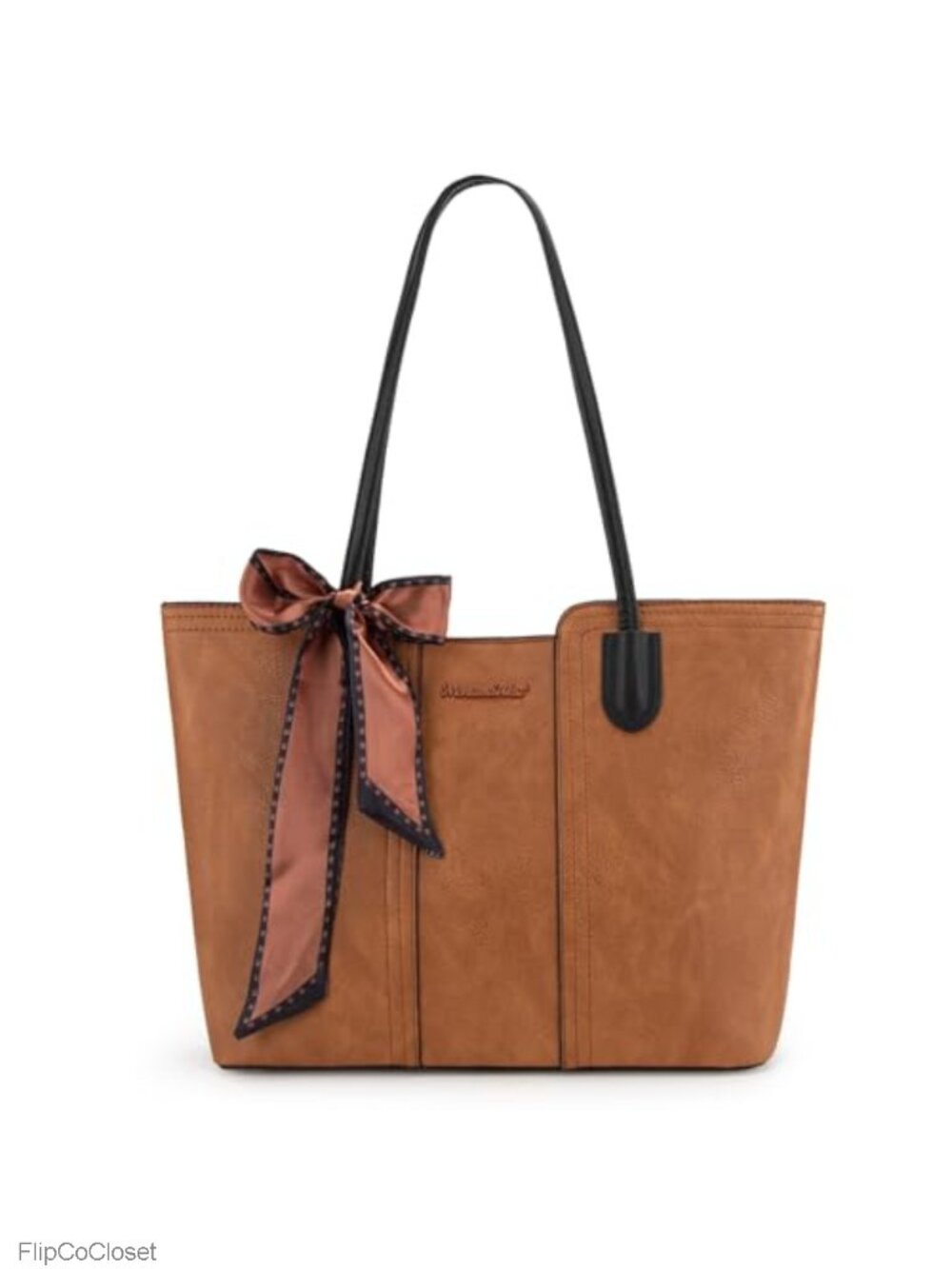 Oversized Vegan Leather Satchel Tote Bag with Top Zip Work Purse